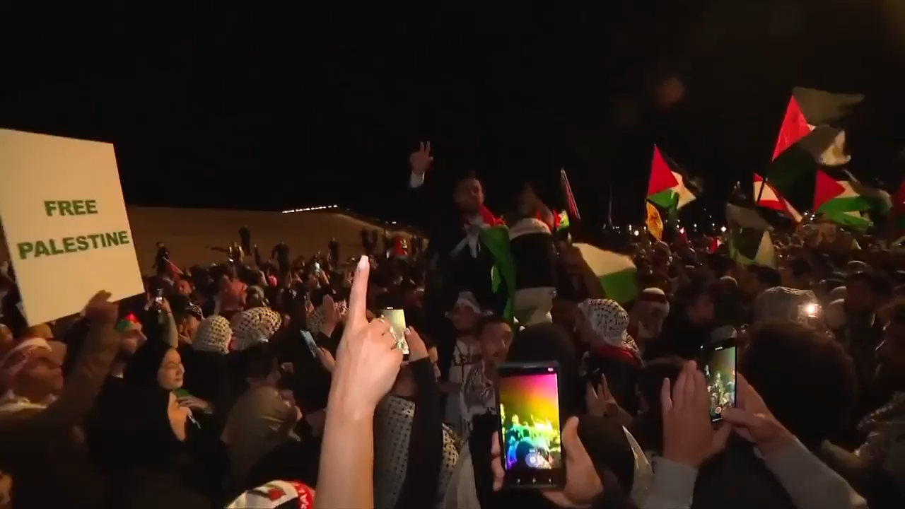 Israeli and Palestinian supporters rally across U.S. as Israel declares war after Hamas attack - WSVN 7News | Miami News, Weather, Sports - Vimarsana News