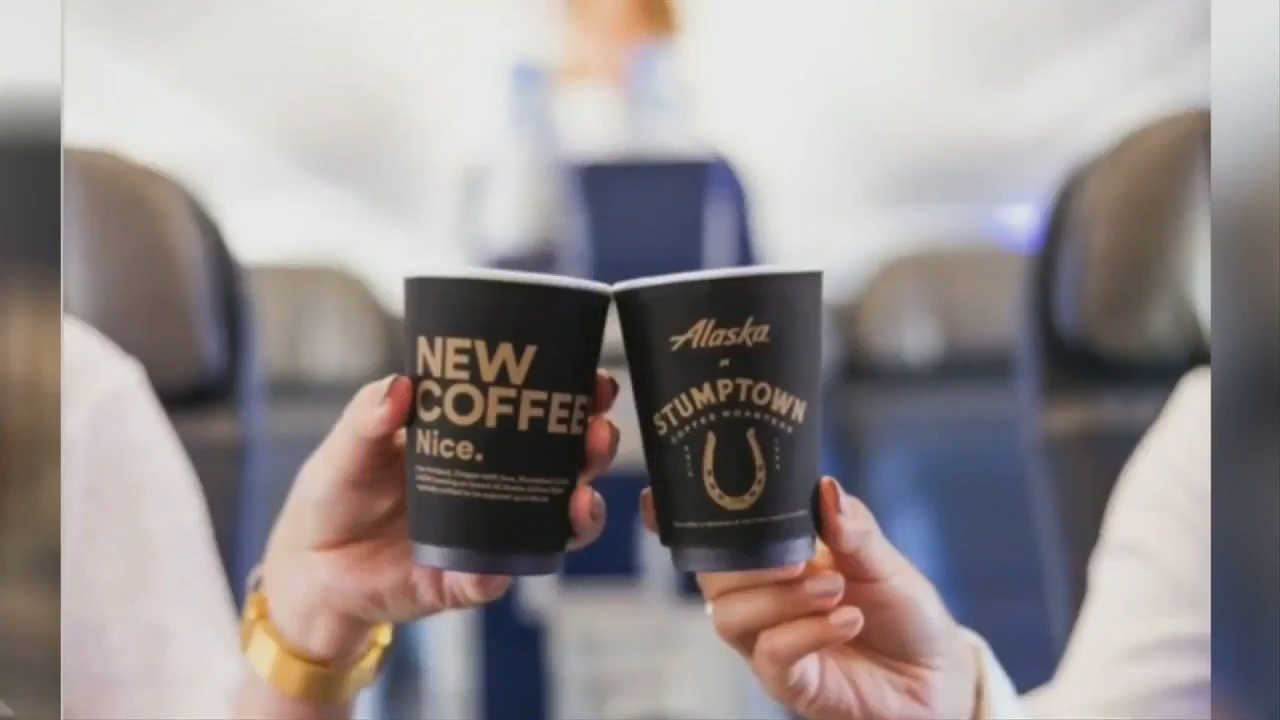 Alaska Airlines has created a coffee that it says tastes better in the