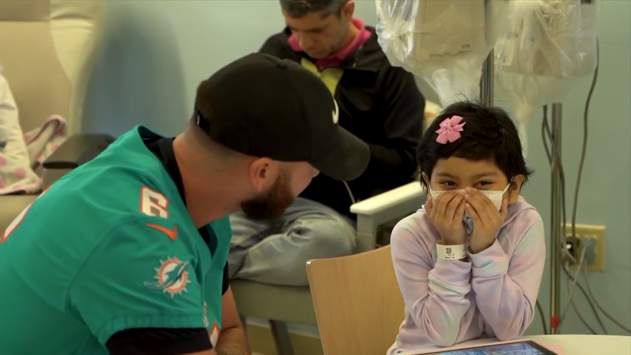 UM and Miami Dolphins gamers associate with AutoNation to stop by boy or girl most cancers sufferers – WSVN 7News | Miami News, Temperature, Sports activities | Fort Lauderdale