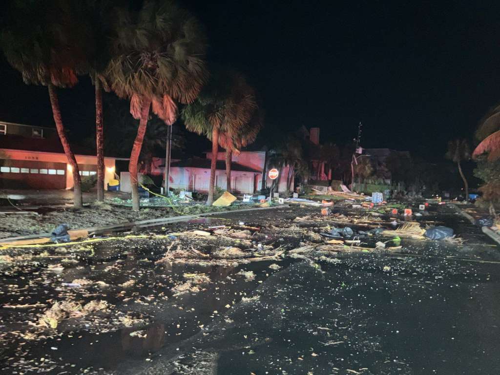 Tornado damage reported in Florida on both coasts as millions remain at risk on Thursday WSVN