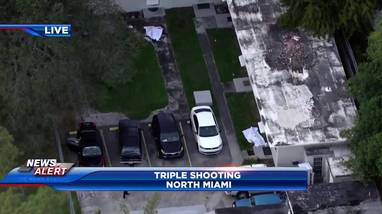 2 dead 1 injured in North Miami triple shooting  WSVN 7News  Miami News Weather Sports  Fort Lauderdale