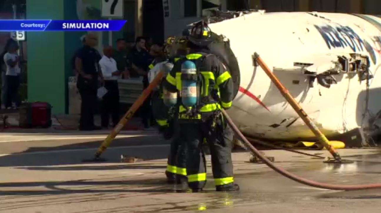 UM Health System holds plane crash simulation in Miami to test first responders and health workers - WSVN 7News | Miami News, Weather, Sports - Vimarsana News