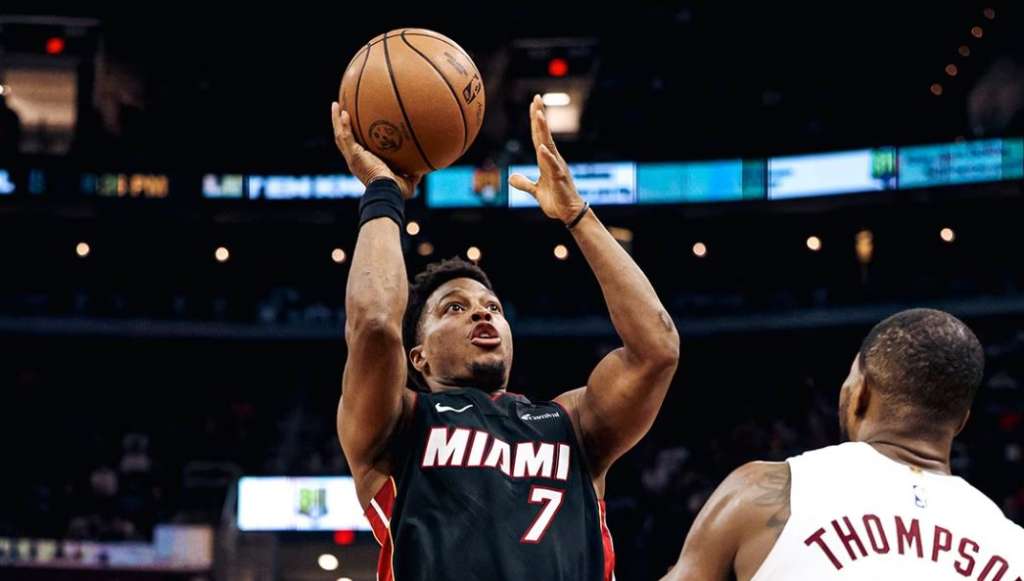 Kyle Lowry makes 7 3 pointers scores season high 28 to lead Heat to