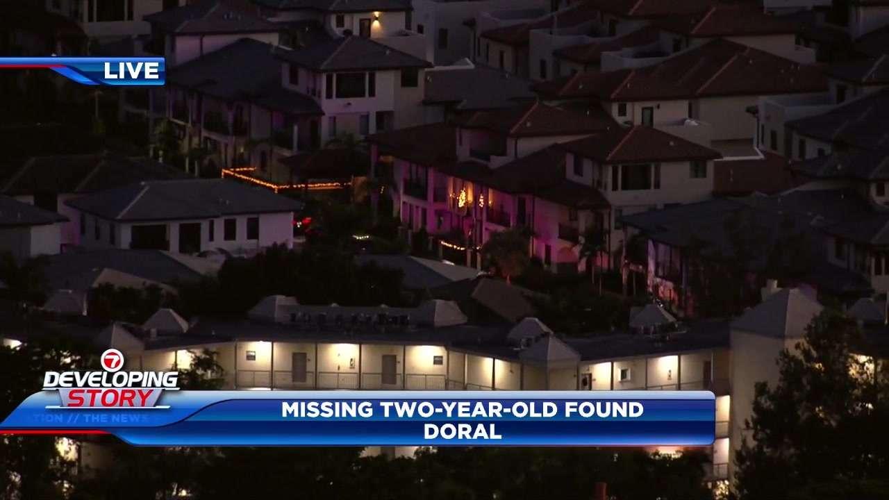 Police find 2-year-old girl missing from Doral - WSVN 7News | Miami ...
