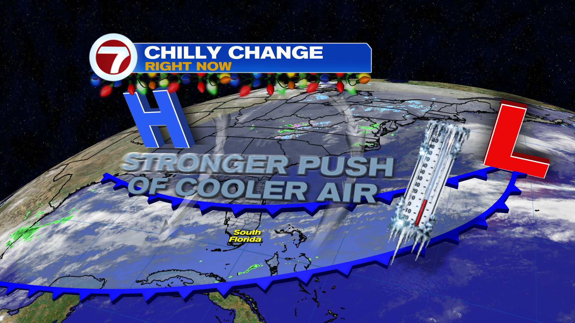 Cold Front Ushering in Another Chill - WSVN 7News | Miami News, Weather ...