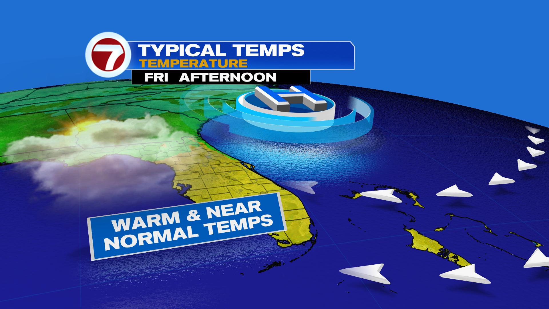 Warmer Weekend Weather Ahead of the Next Front - WSVN 7News | Miami ...