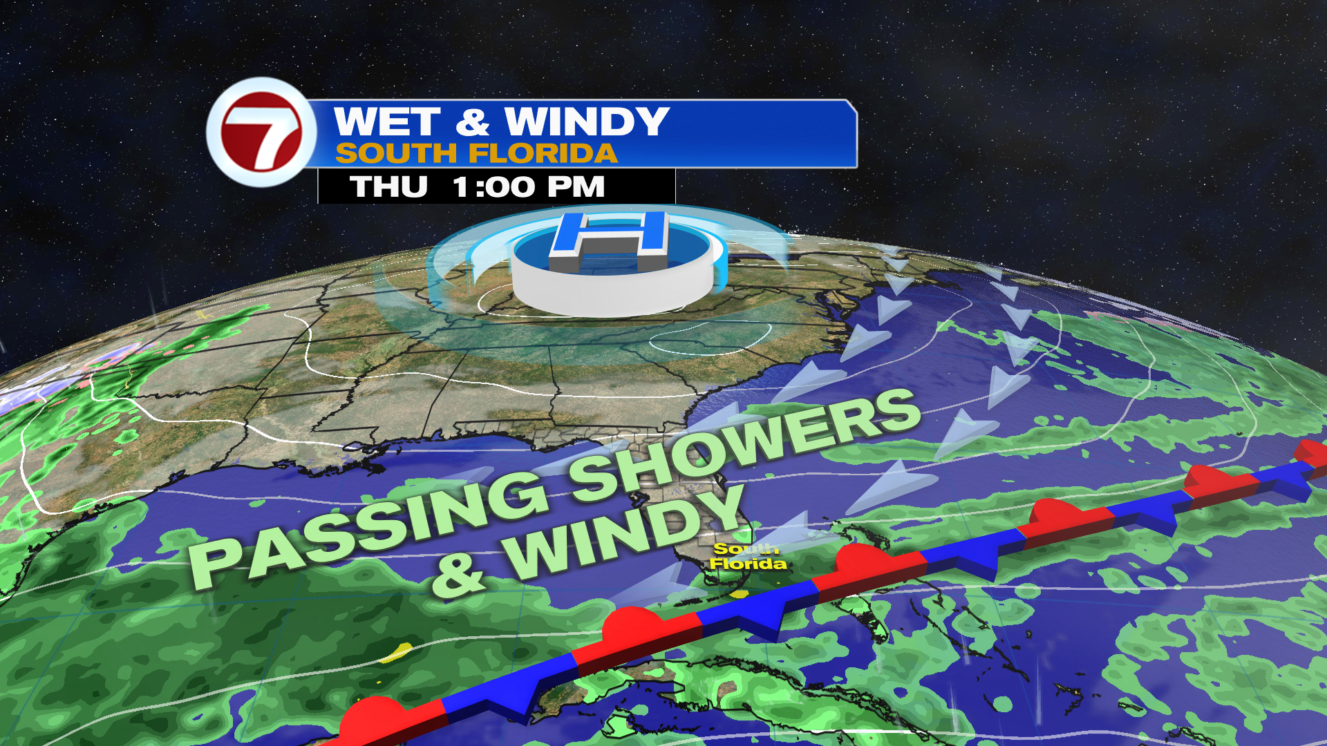 Wet and Windy Weather to Continue through this Weekend - WSVN 7News ...