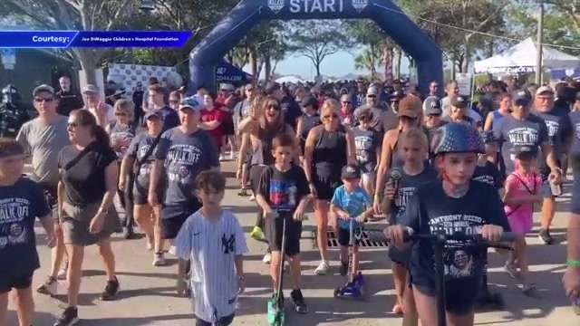 Yankees participant Anthony Rizzo hosts 12th Walk-Off for Cancer in Parkland – WSVN 7News | Miami Information, Weather conditions, Sporting activities | Fort Lauderdale