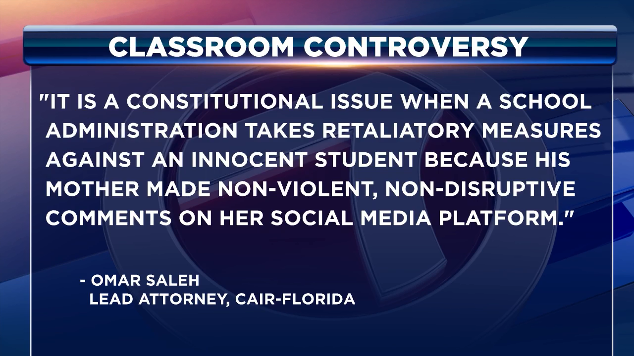 CAIR-Florida urges DOE probe into firing, student expulsion amid free speech debate - WSVN 7News | Miami News, Weather, Sports - Vimarsana News