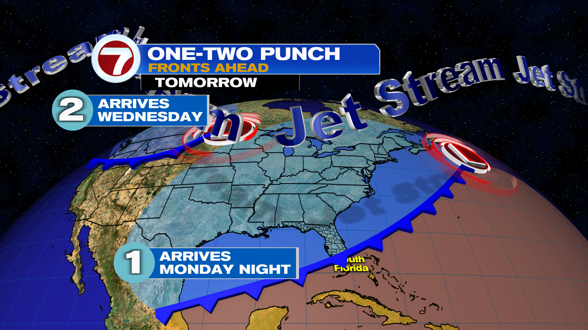Awaiting on a Cold Front this Week - WSVN 7News | Miami News, Weather ...