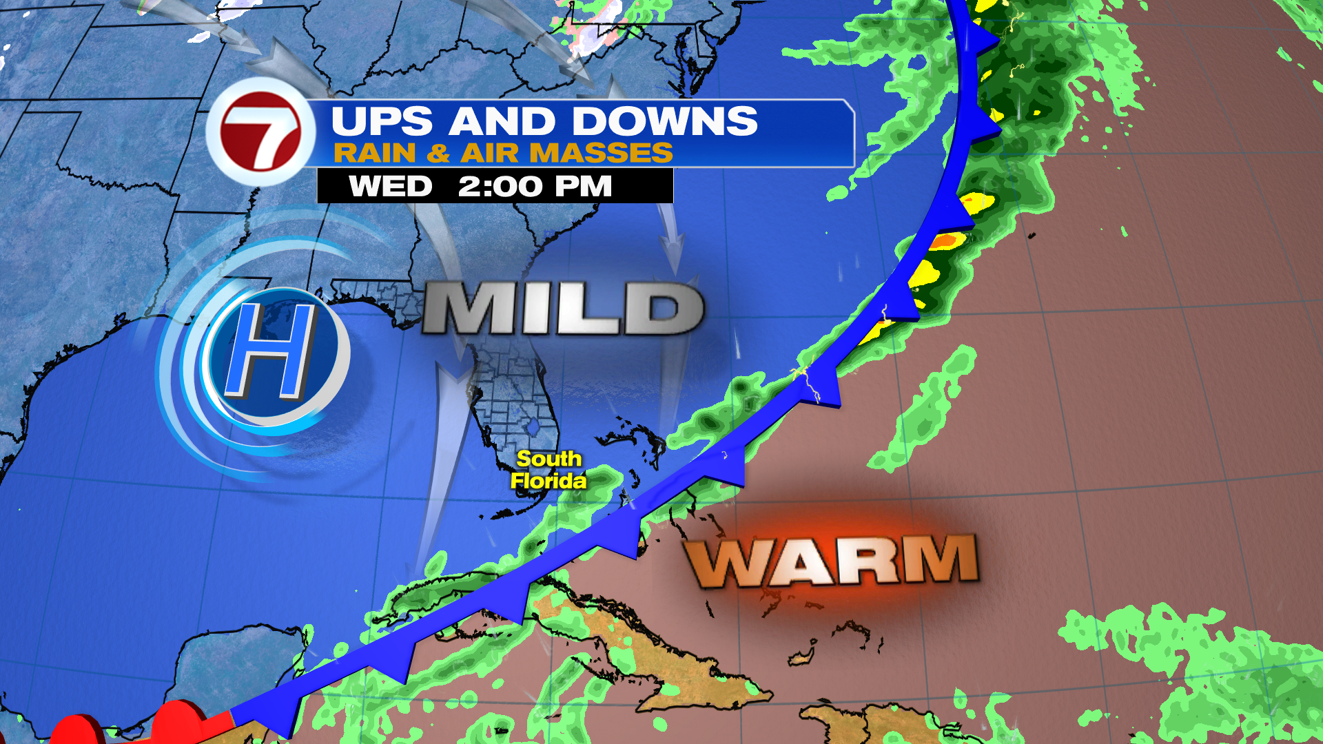 Riding the Weather Roller Coaster - WSVN 7News | Miami News, Weather ...