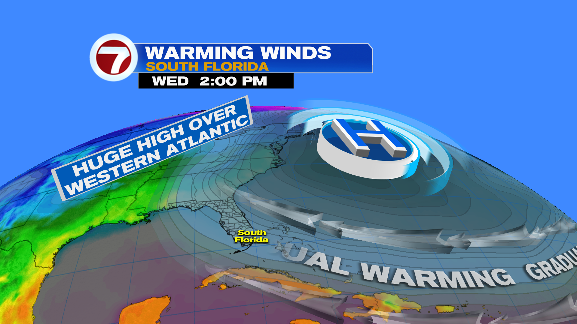 Climbing Temperatures with Building Sunshine this Week - WSVN 7News ...