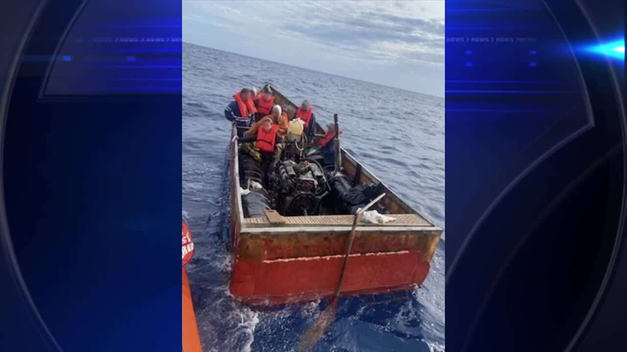 USCG repatriates 56 migrants after interdictions off Florida Keys - WSVN 7News | Miami News, Weather, Sports - Vimarsana News