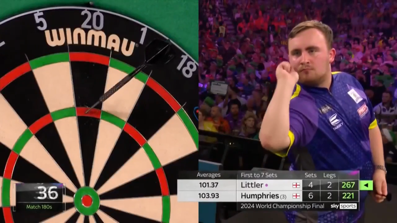 Luke Littler, 16, loses World Darts Championship final to end stunning