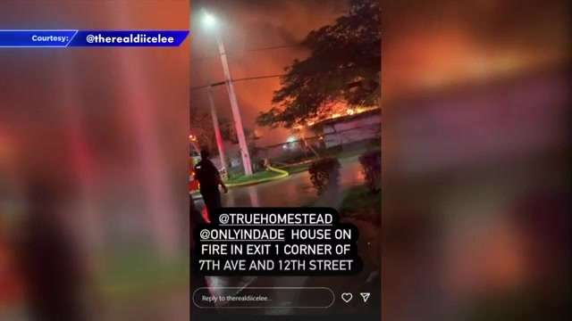 Crews put out house fire in Florida City; no injuries - WSVN 7News ...
