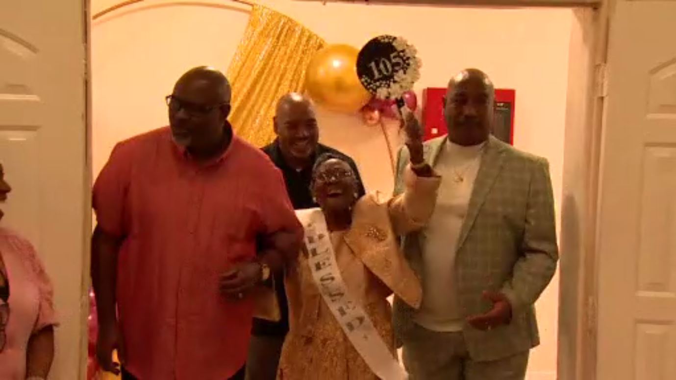 ‘Nothing but love’: 105th birthday celebration held for Miami Gardens woman – WSVN 7News | Miami News, Weather, Sports