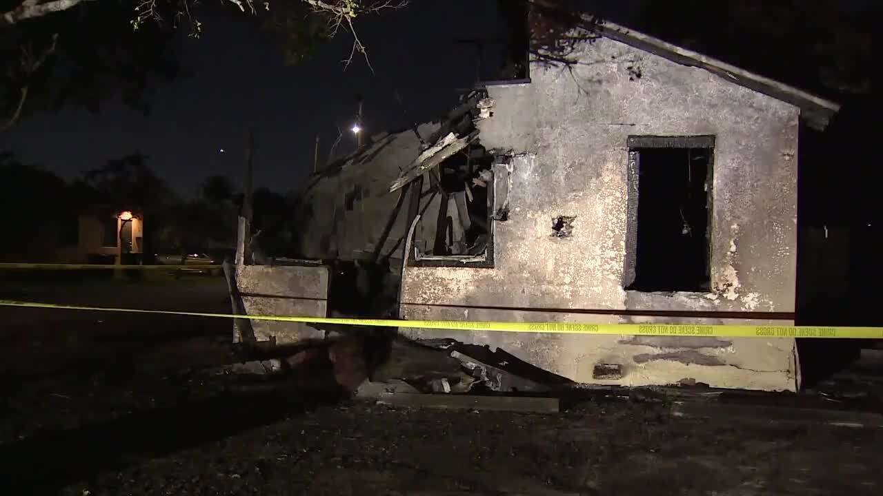Hallandale Beach home reduced to rubble in intense fire - WSVN 7News | Miami News, Weather, Sports - Vimarsana News