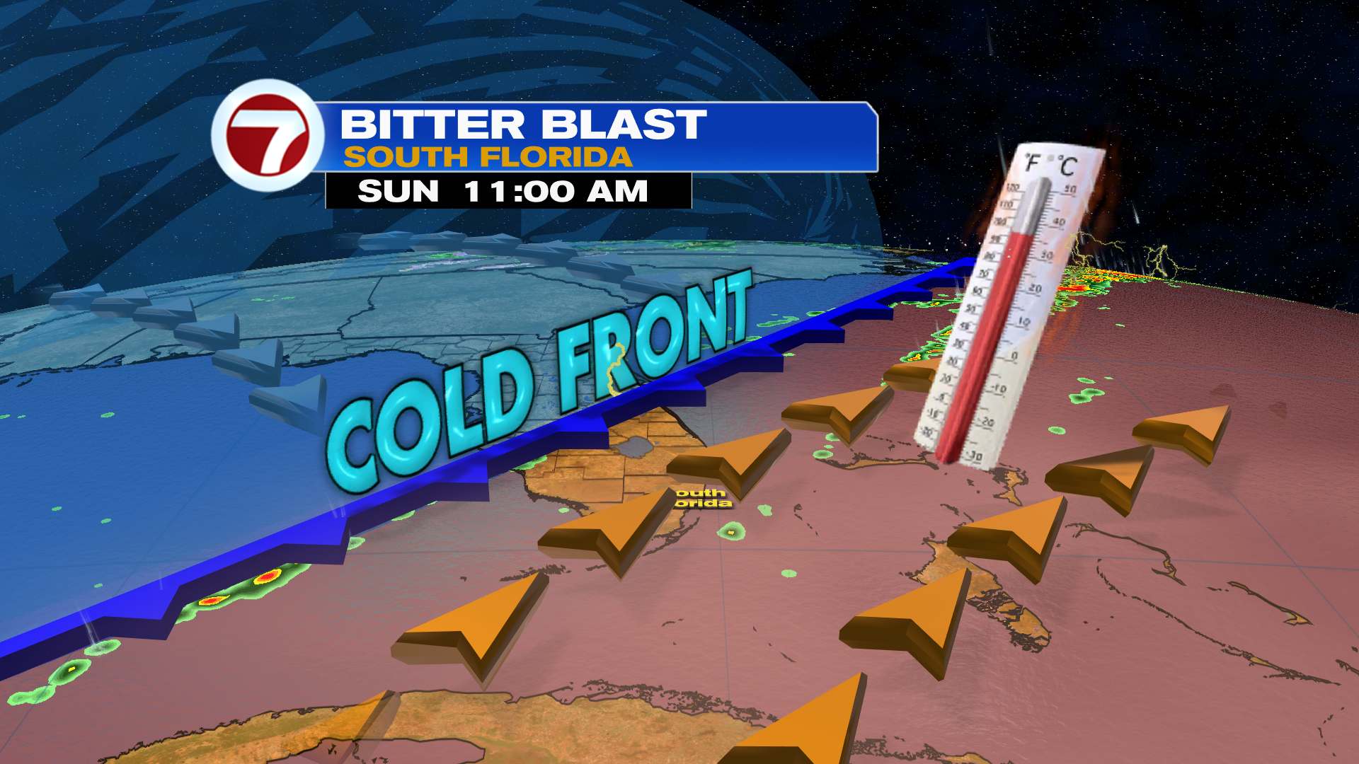 Record Heat, then a Prolonged Plunge of Cold - WSVN 7News | Miami News ...