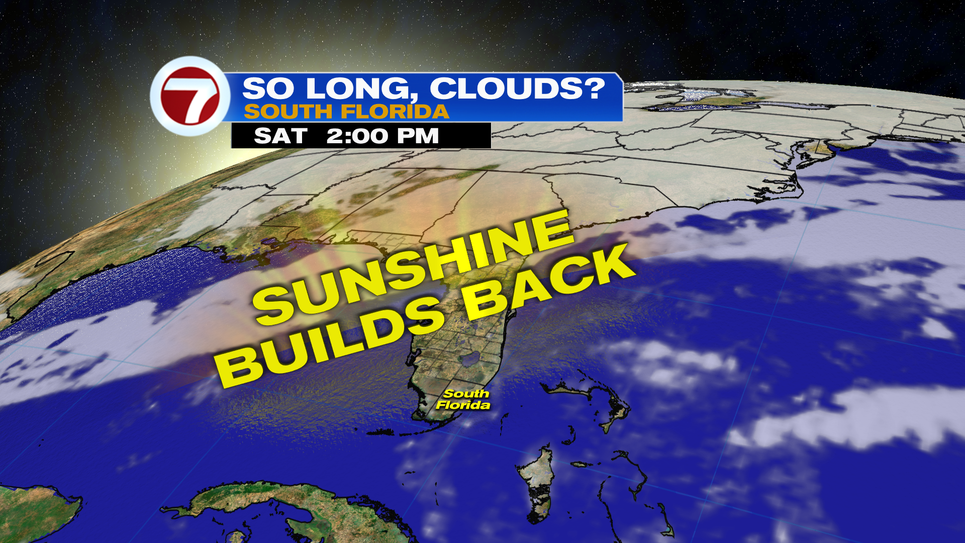 Climbing Temperatures with Building Sunshine this Week - WSVN 7News ...