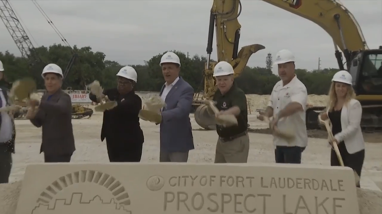 Fort Lauderdale hosts groundbreaking ceremony at site of new water