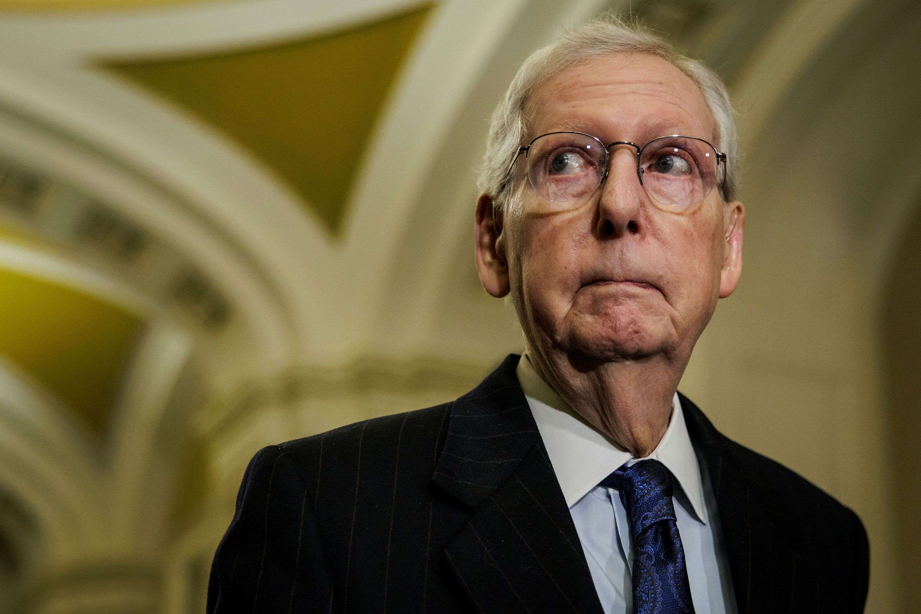 McConnell returns to the Senate for the first time since his June hospitalization