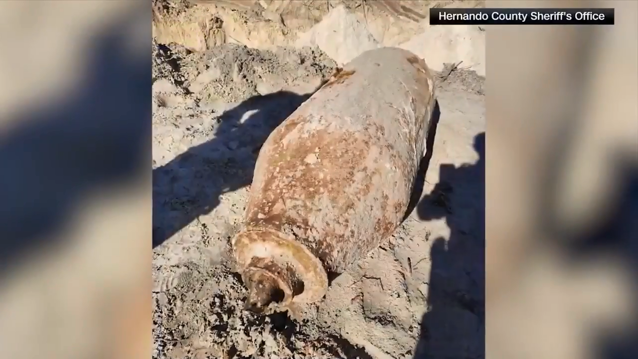 WWII-era bomb found near Brooksville-Tampa Bay Regional Airport - WSVN ...