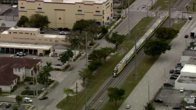 Pedestrian killed after being struck by Brightline train in Hollywood ...
