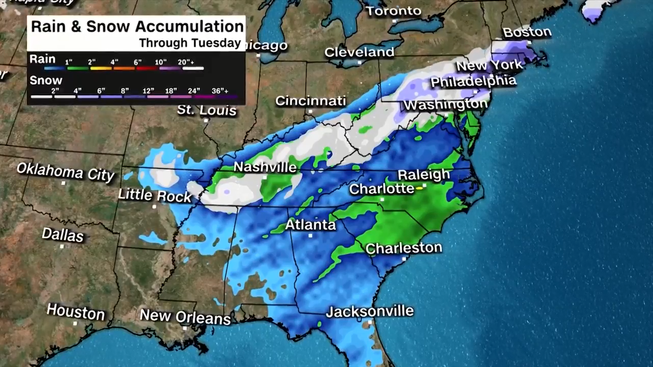 Difficult driving, closed schools, canceled flights What to expect