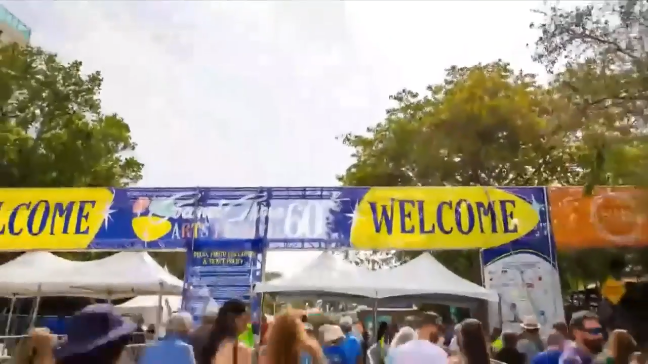 Coconut Grove Arts Festival continues Monday after weekend rain - WSVN 7News | Miami News, Weather, Sports - Vimarsana News