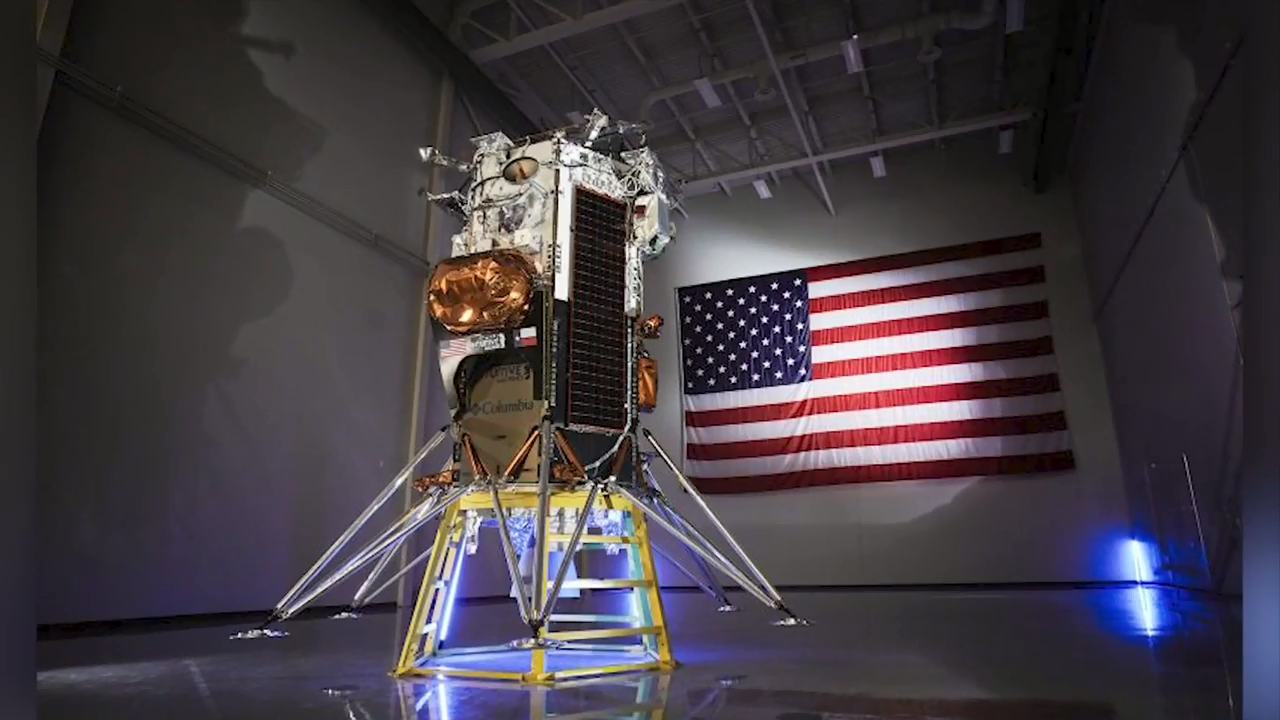 Private US spacecraft is on its side on the moon with some antennas covered up, the company says - WSVN 7News | Miami News, Weather, Sports - Vimarsana News
