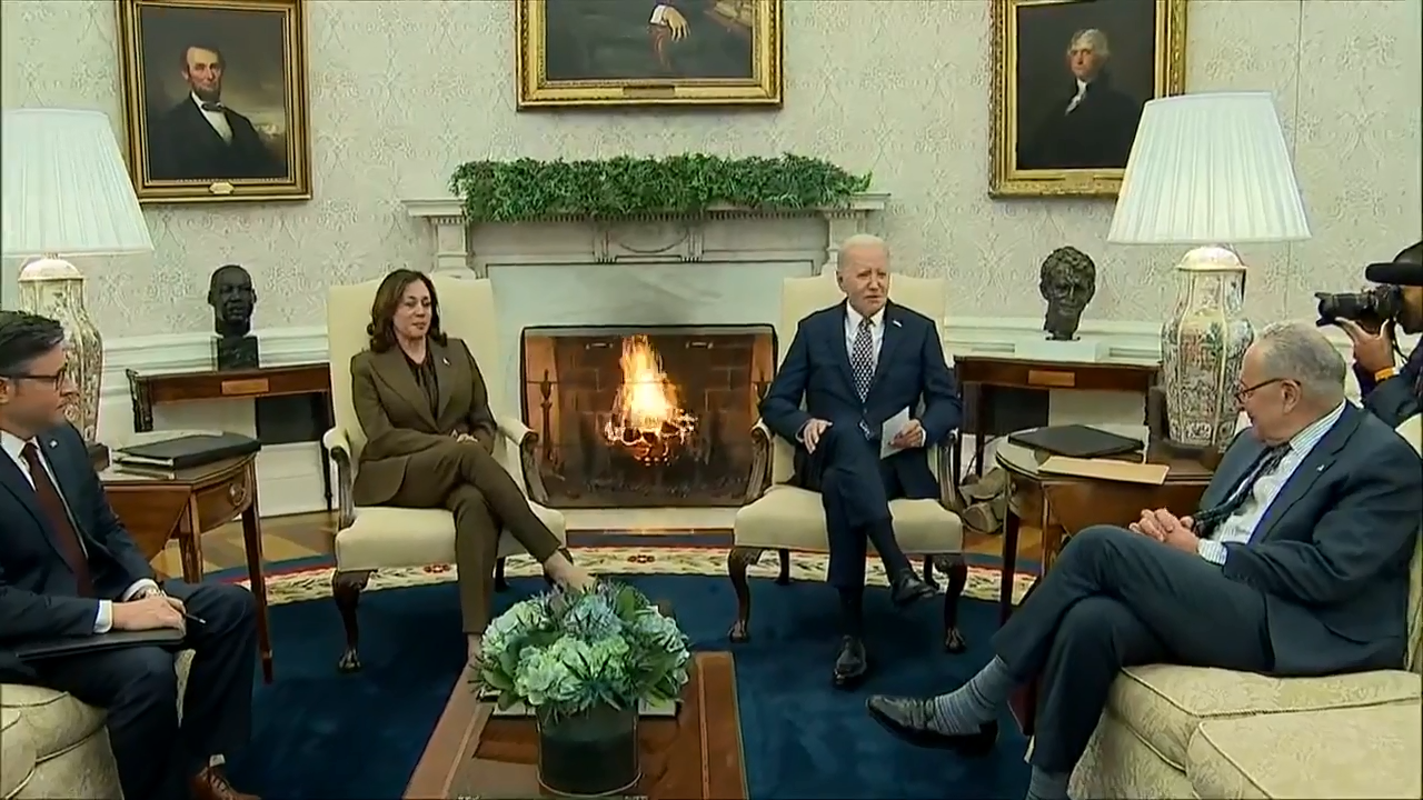 Biden implores Congress to avoid a government shutdown, send urgent aid