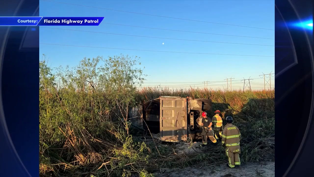 Fatal dump truck crash in West Broward - WSVN 7News | Miami News ...