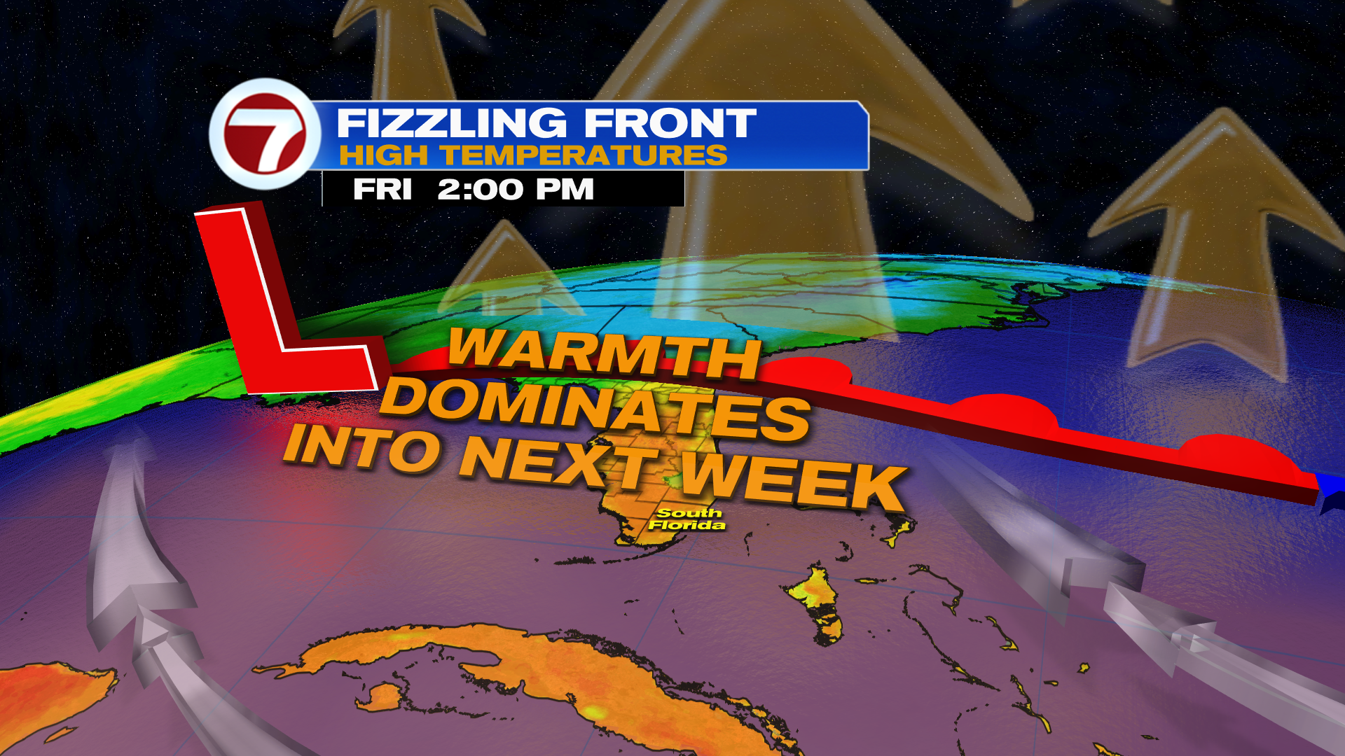 Warmer and More Humid Pattern Begins - WSVN 7News | Miami News, Weather ...
