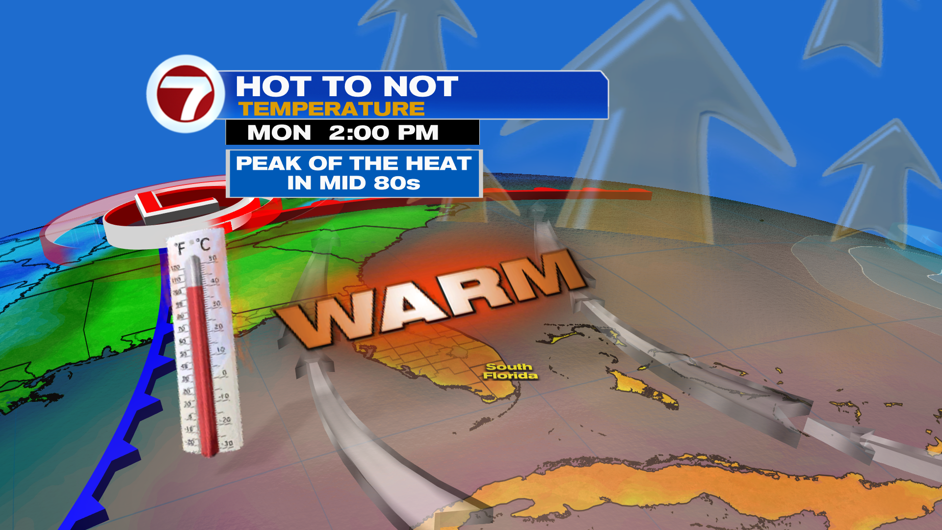 Warm and Breezy Start to Week - WSVN 7News | Miami News, Weather ...
