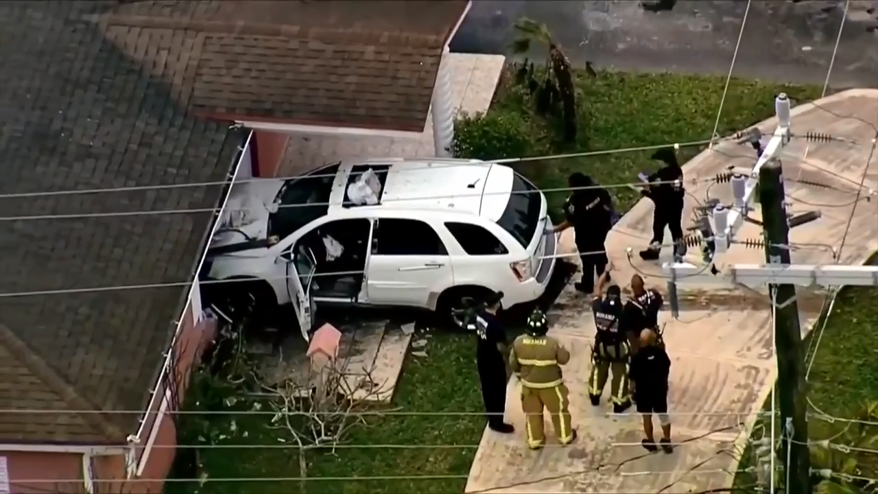 SUV slams into house in Miramar, no injuries; residents say crashes in ...