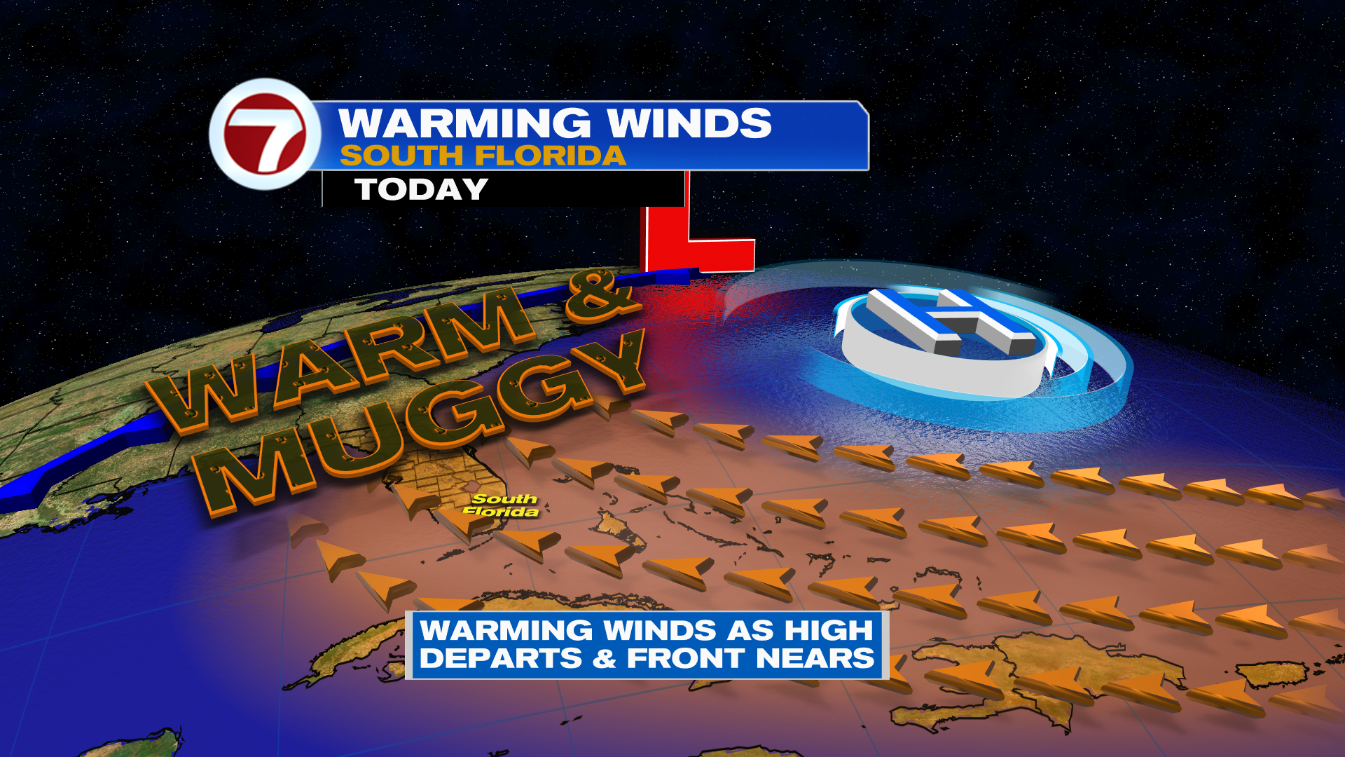 Warm and Humid Weekend Weather Ahead - WSVN 7News | Miami News, Weather ...