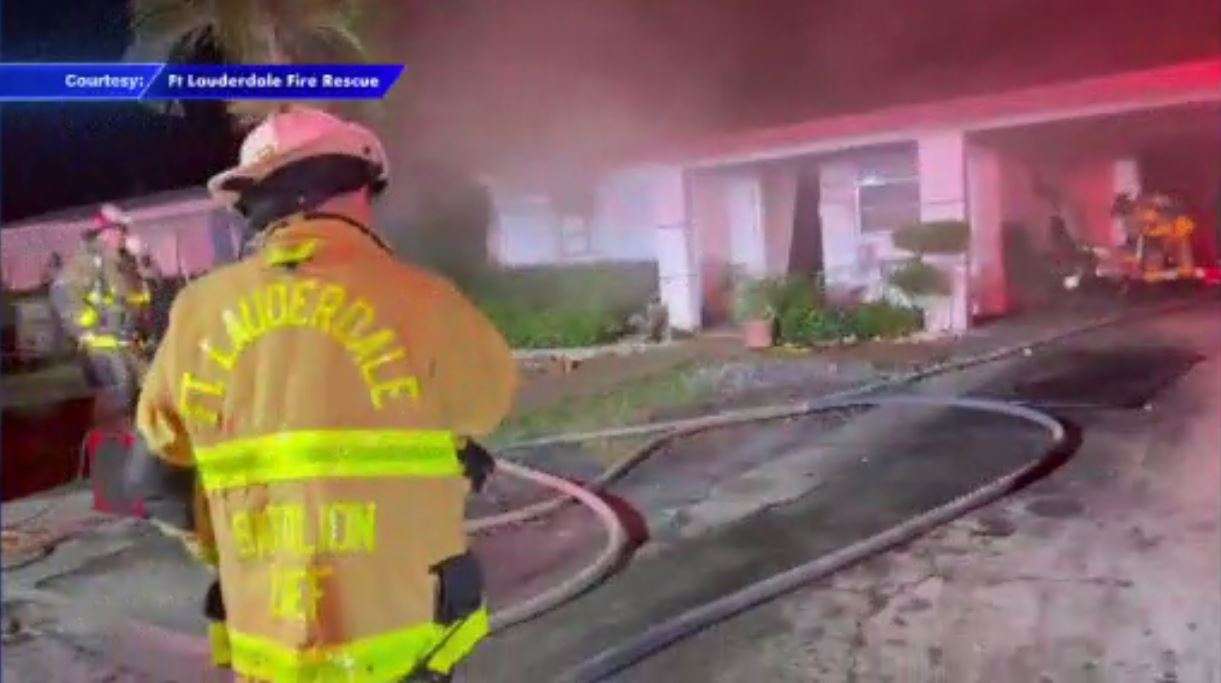 Family of 8 displaced after fire sparks in Fort Lauderdale home - WSVN ...