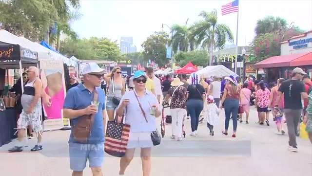Burst of Latin culture, food and music welcomes crowds to Calle Ocho in Little Havana - WSVN 7News | Miami News, Weather, Sports - Vimarsana News