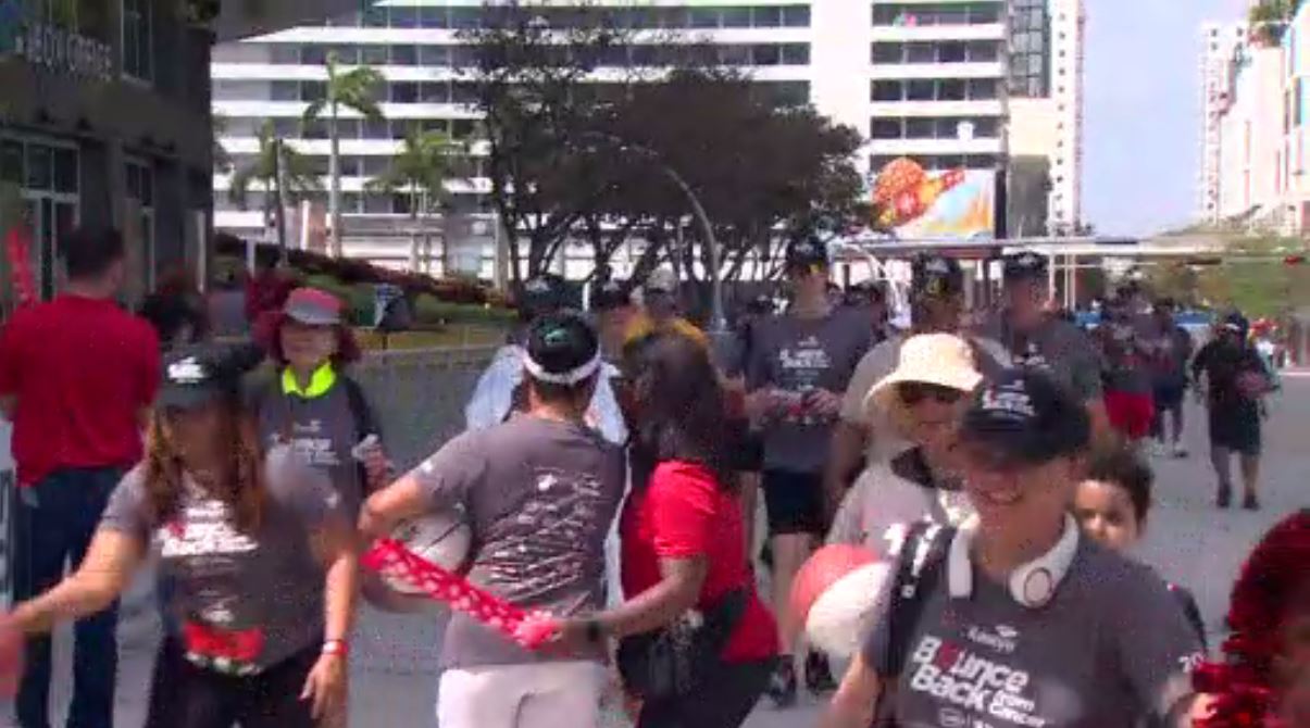 Miami Warmth, Baptist Health Basis staff up for Bounce Back again from Cancer fundraiser – WSVN 7News | Miami Information, Weather conditions, Sports | Fort Lauderdale