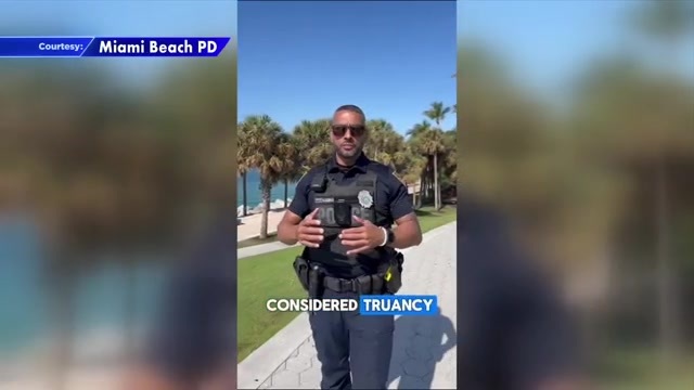 ‘Considered truancy’: Miami Beach Police warn Miami-Dade students about taking part in ‘Senior Skip Day’ – WSVN 7News | Miami News, Weather, Sports