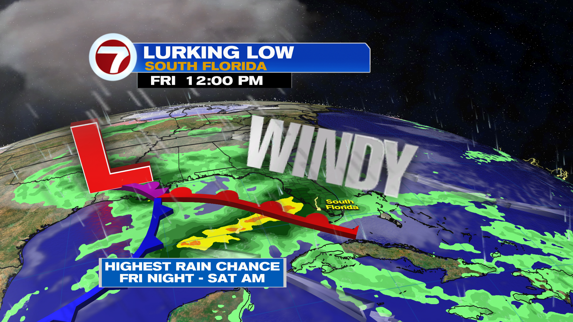 Pleasant Sunshine Ahead of Weekend Storm - WSVN 7News | Miami News ...