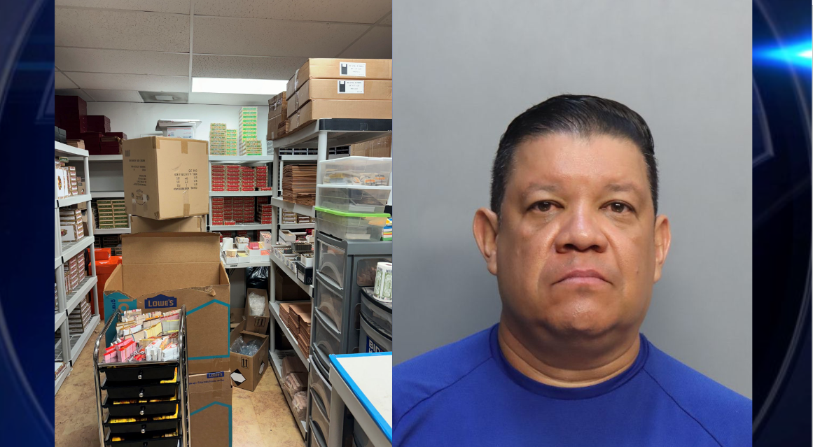Police: Miami man arrested in $1 million counterfeit cigar label and retail theft scheme - WSVN 7News | Miami News, Weather, Sports - Vimarsana News