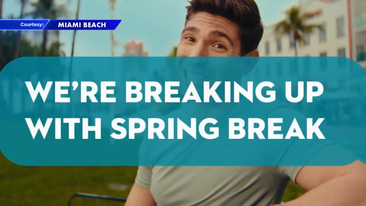 Miami Beach is breaking up with spring break — or at least trying to