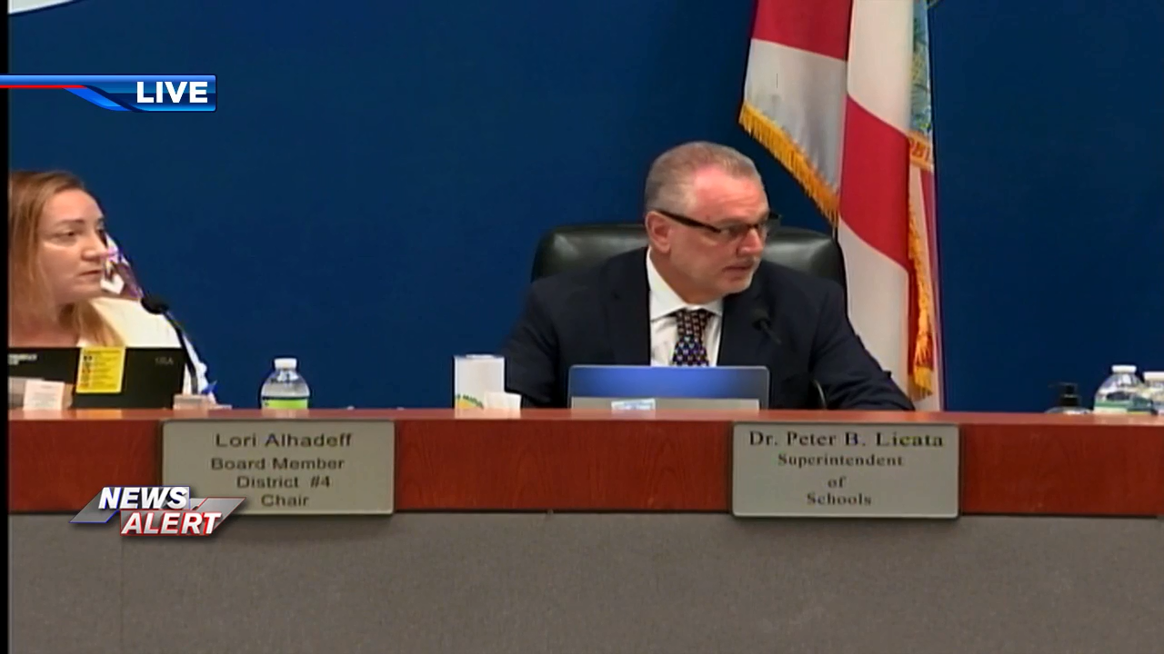 Peter Licata, BCPS Superintendent, resigns due to health concerns; Replacement to be voted on by board – WSVN 7News | Miami News, Weather, Sports