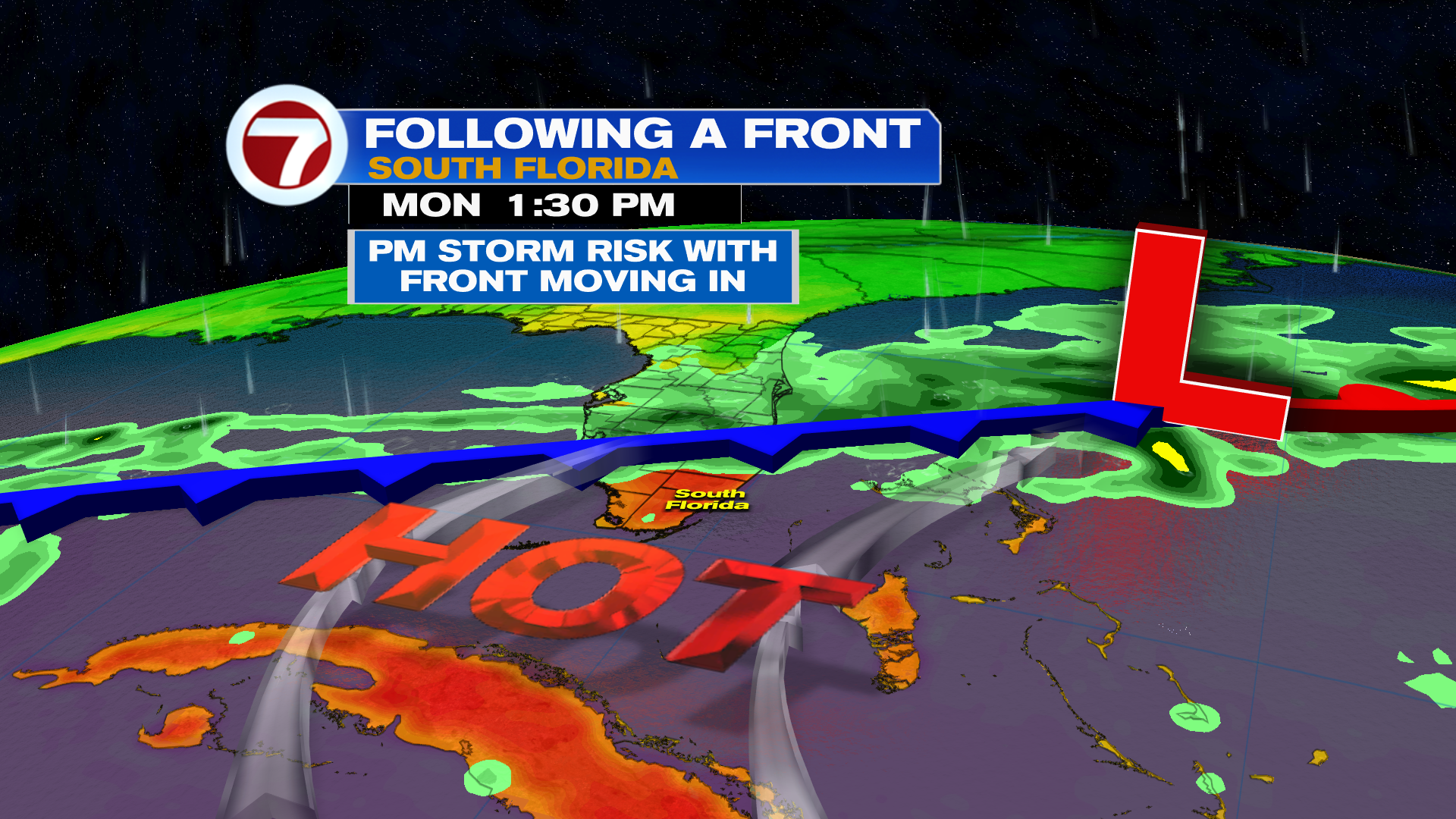 Warming Up Ahead of an Early-Week Front - WSVN 7News | Miami News ...