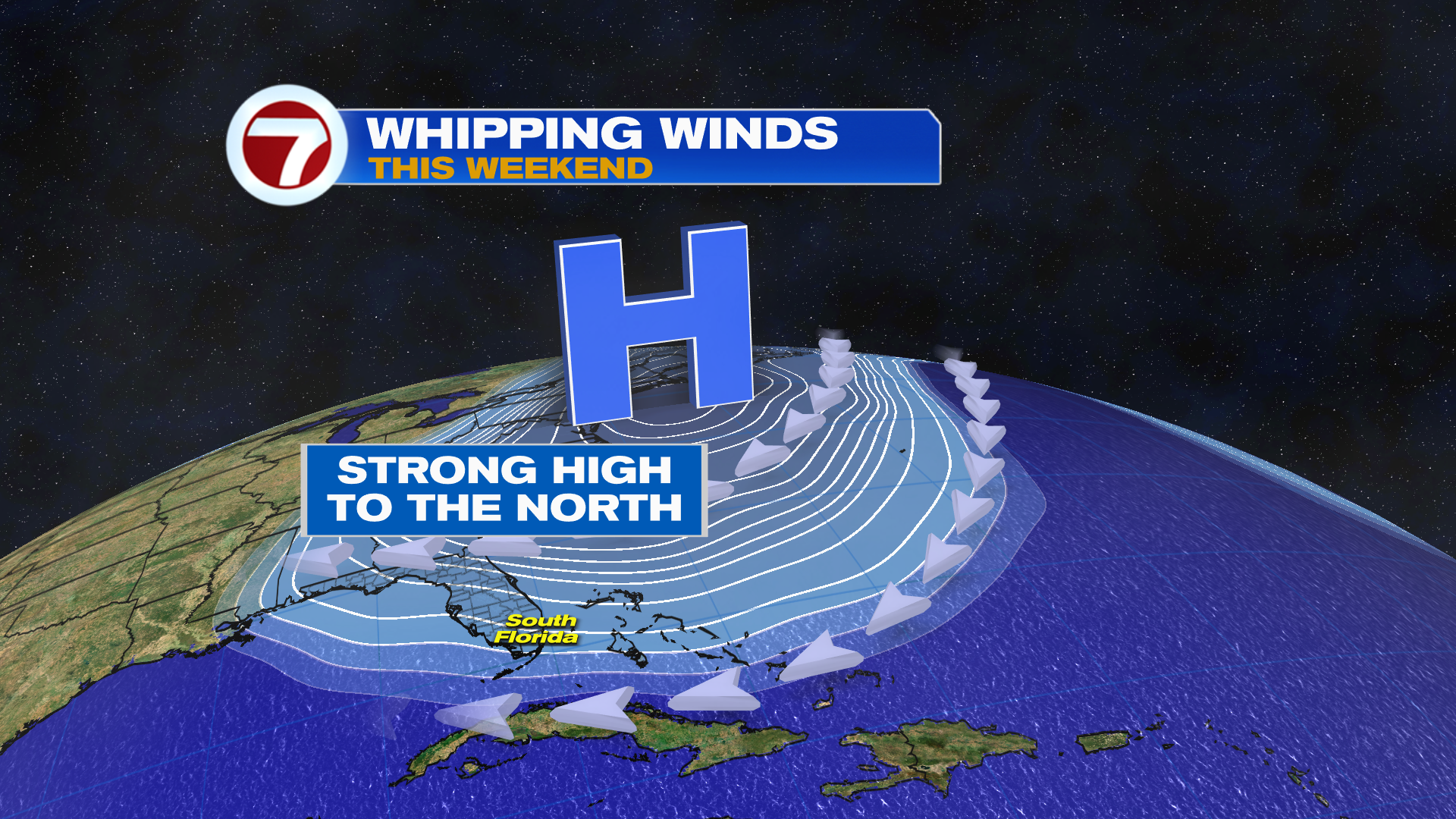 Spotty Showers Flying Along the Stronger Breeze - WSVN 7News | Miami ...