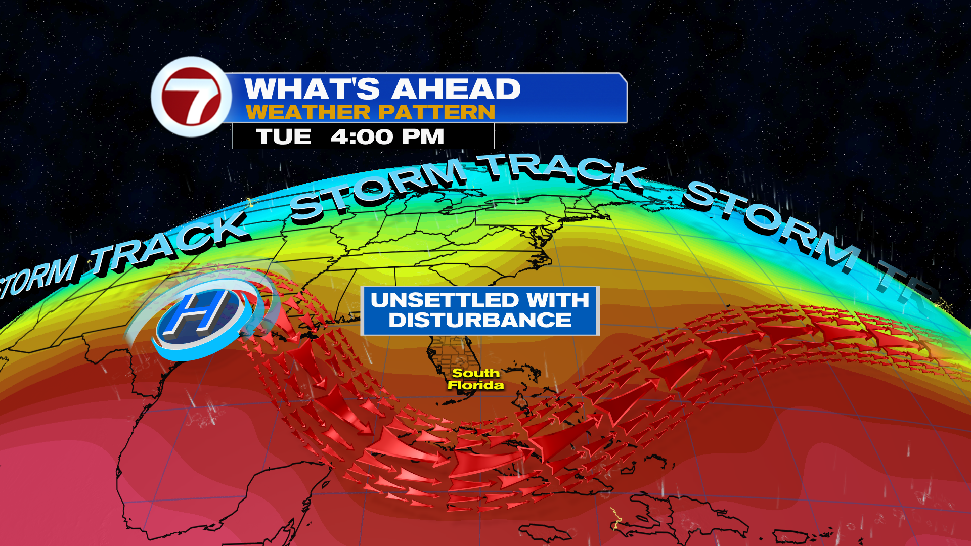 Spring Showers and Storms Midweek - WSVN 7News | Miami News, Weather ...