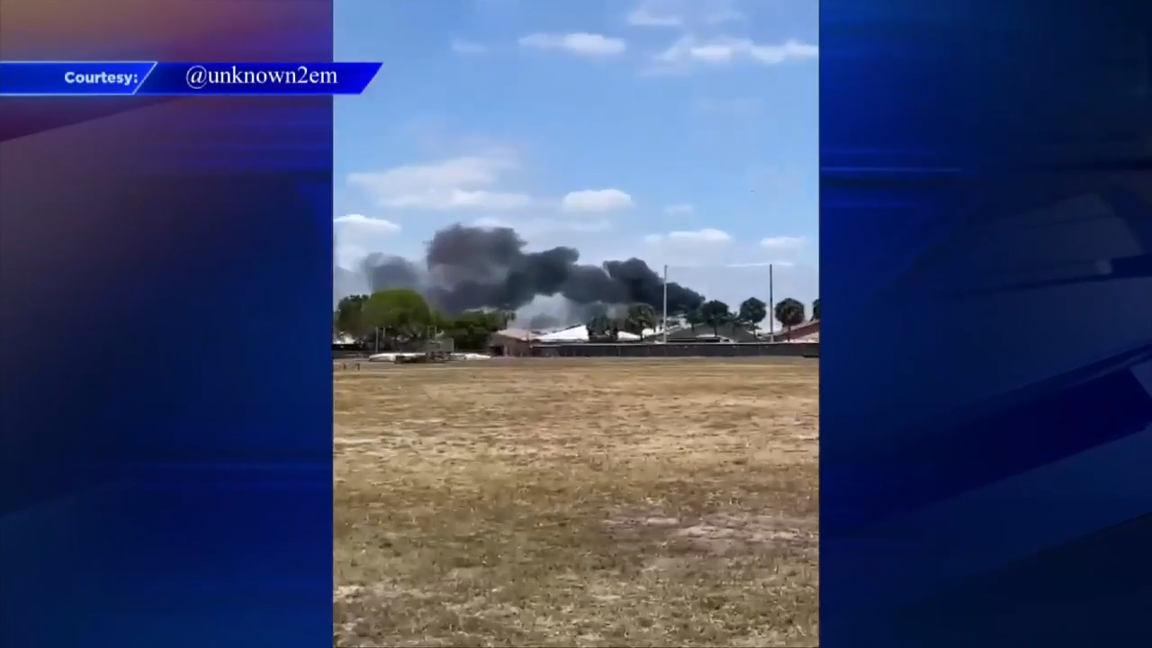 Firefighters extinguish house fire in Miami Lakes – WSVN 7News | Miami News, Weather, Sports | Fort Lauderdale