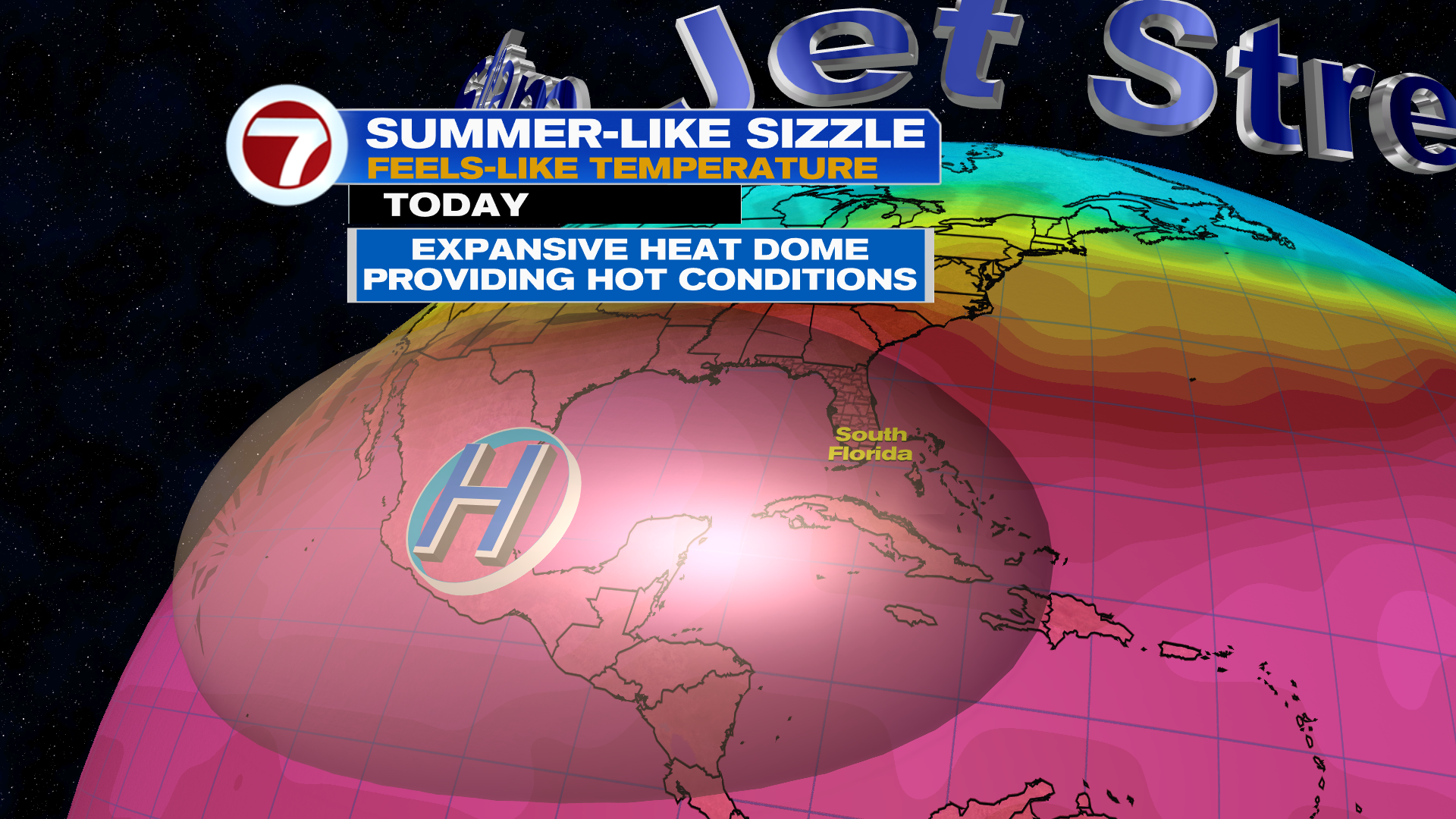 Hot, Steamy Sunshine Rest of Holiday Weekend – WSVN 7News | Miami News, Weather, Sports