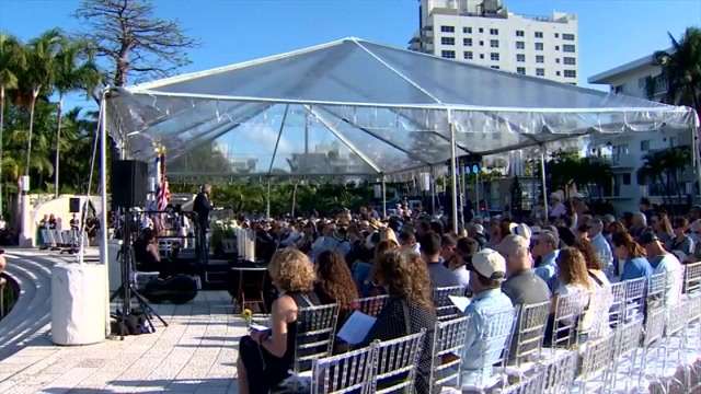 Holocaust Remembrance Day ceremony held in Miami Beach - WSVN 7News | Miami News, Weather, Sports - Vimarsana News
